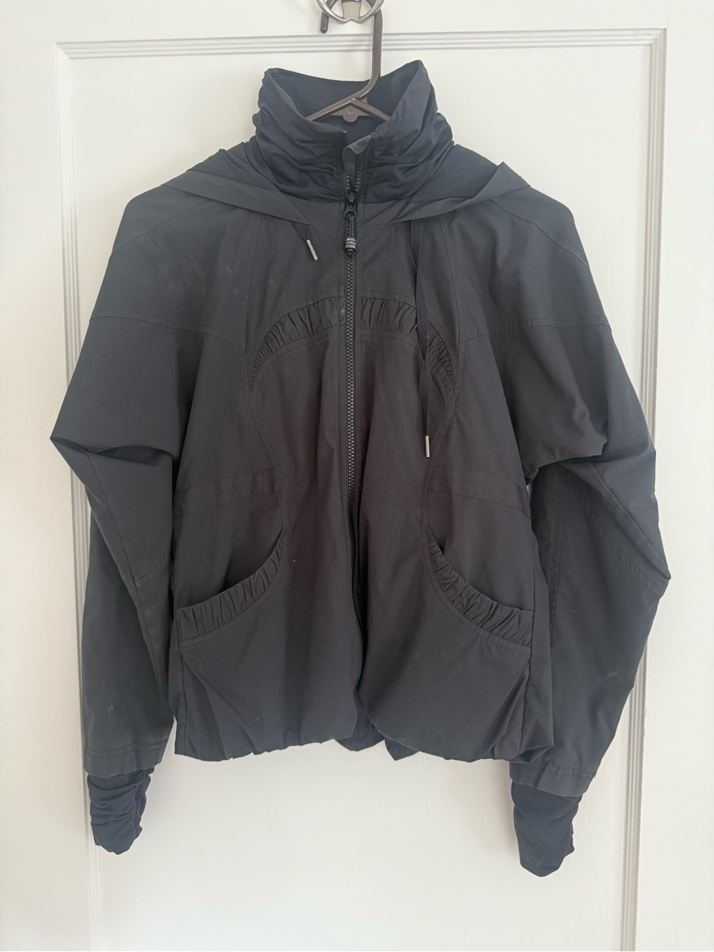 lululemon athletica Black Women's Hooded Zip Jacket